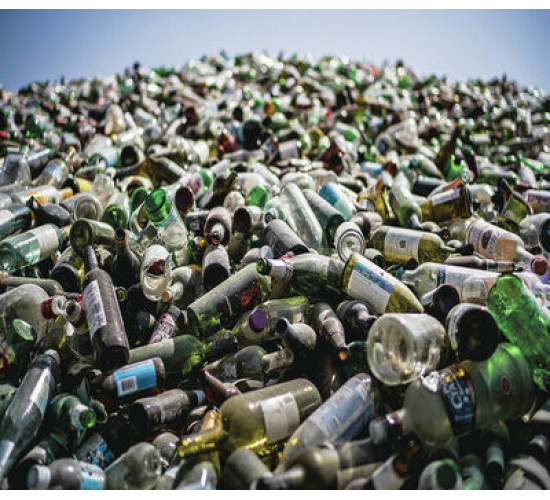 Glass Bottle Waste Shredders